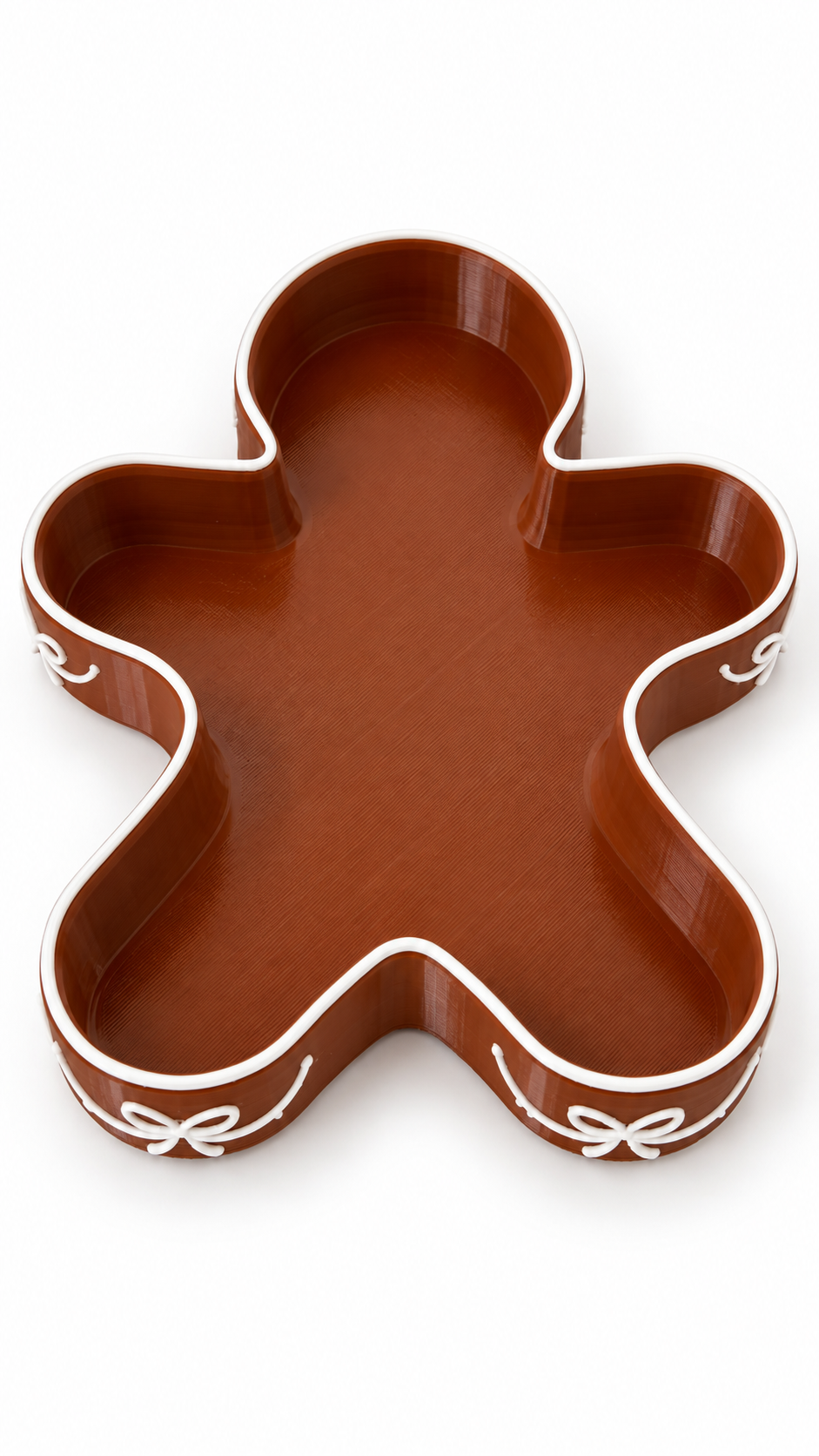 Gingerbread Christmas Trays — Gingerbread Man, Christmas Tree, or a set of two.