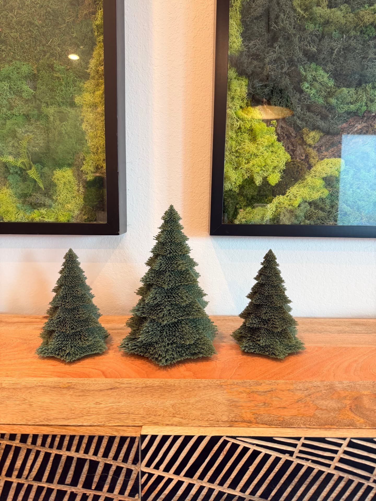 Tabletop Pine Tree — A fuzzy-textured little pine, ready to bring a woodland touch to your holiday table or shelf.